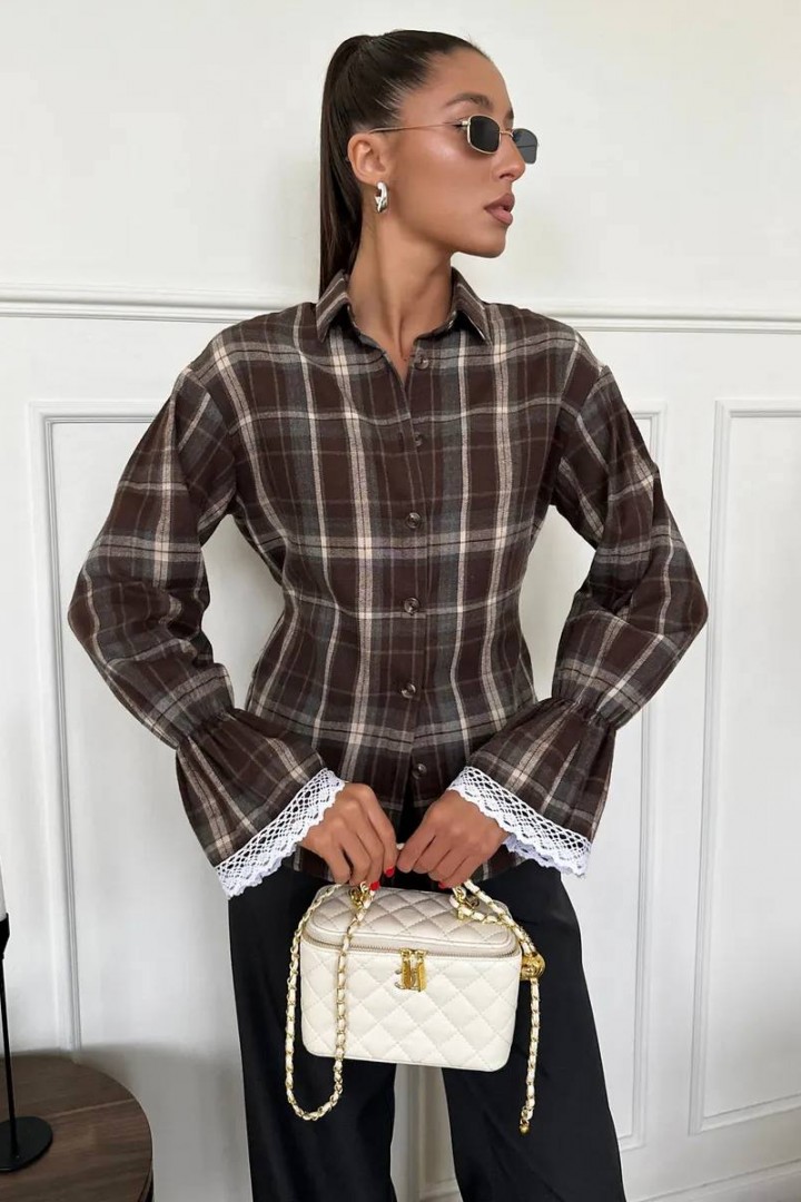 Сорочка з корсетною спинкою VOL-734A600