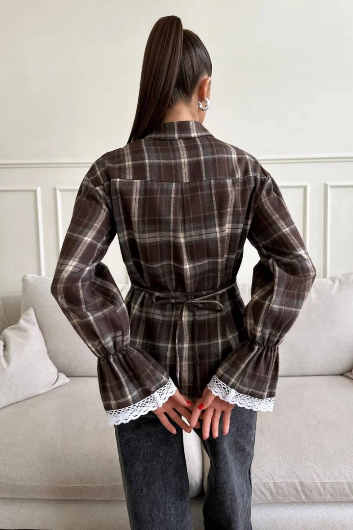 Сорочка з корсетною спинкою VOL-734A600