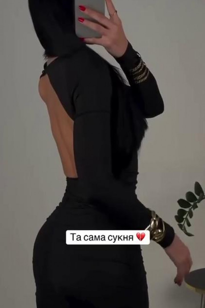 Сукня з відкритою спинкою  HOU-416A450 