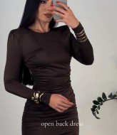 Сукня з відкритою спинкою  HOU-416A450 