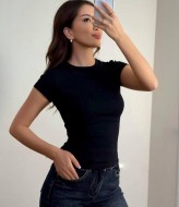 Облегающая футболка женская  HOU-418A249