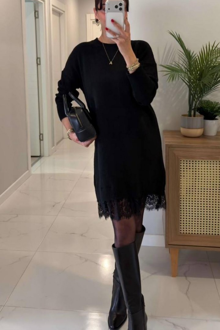 Сукня з мереживом  AMU-956A550 