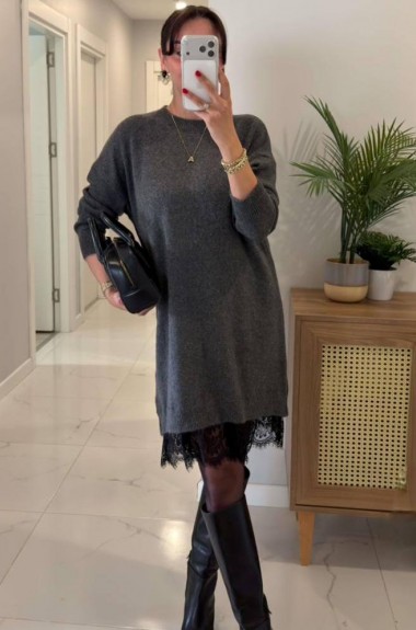 Сукня з мереживом AMU-956A550 Сукня з мереживом AMU-956A550