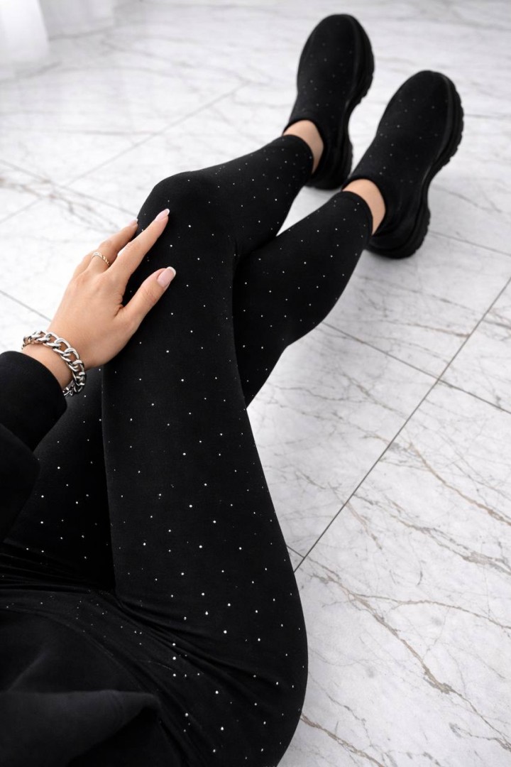  Лосины с высокой посадкой  JK-0108A280