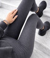  Лосины с высокой посадкой  JK-0108A280