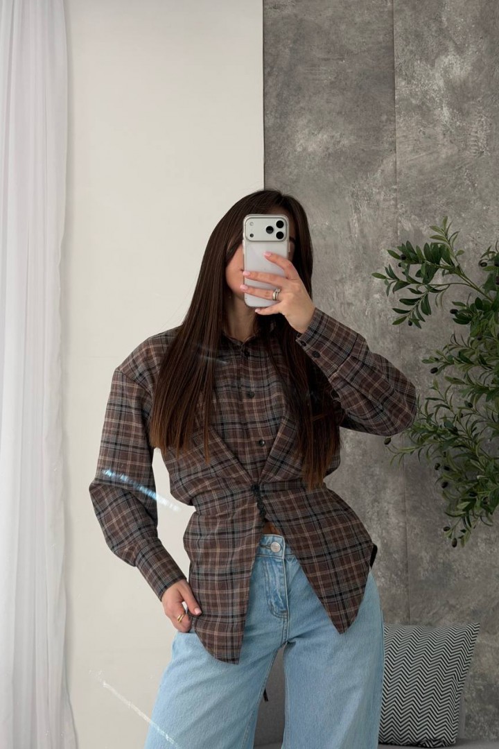 Стильная женская рубашка VOL-732A600