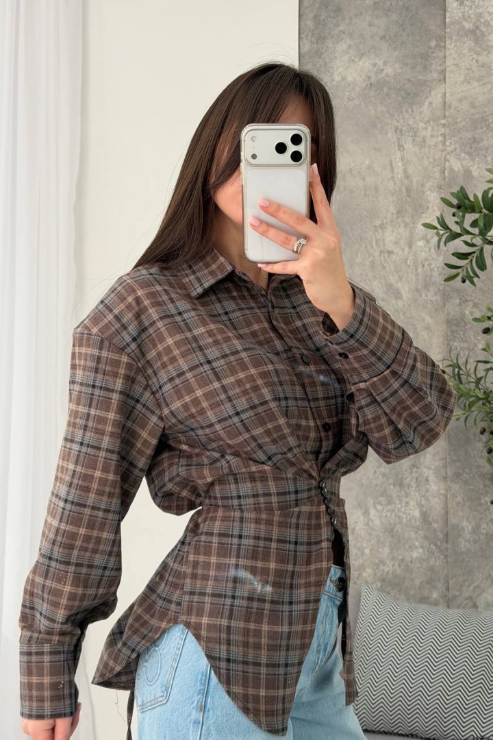 Стильная женская рубашка VOL-732A600