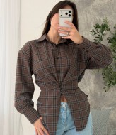 Стильная женская рубашка VOL-732A600