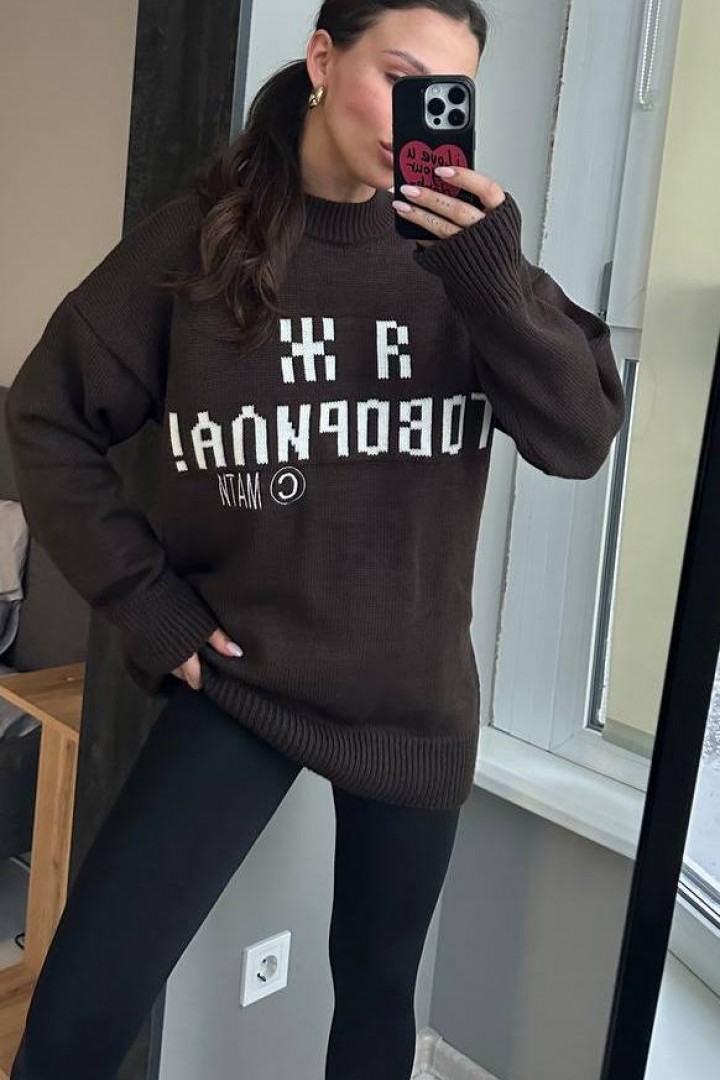 Удлиненный свитер MV-240126A950