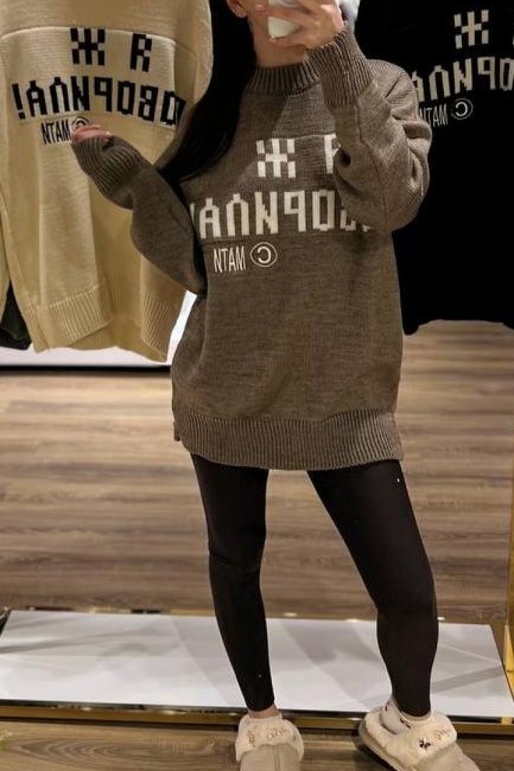 Удлиненный свитер MV-240126A950