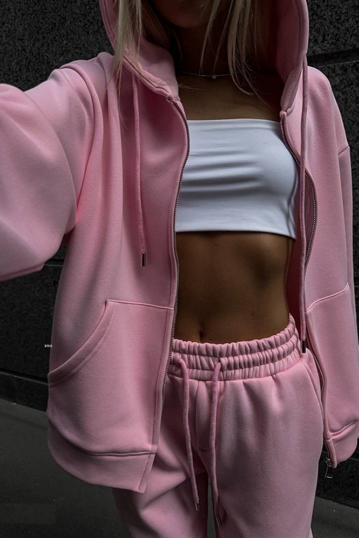 Женский однотоный костюм  IPO-621A450