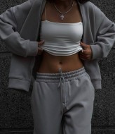 Женский однотоный костюм  IPO-621A450