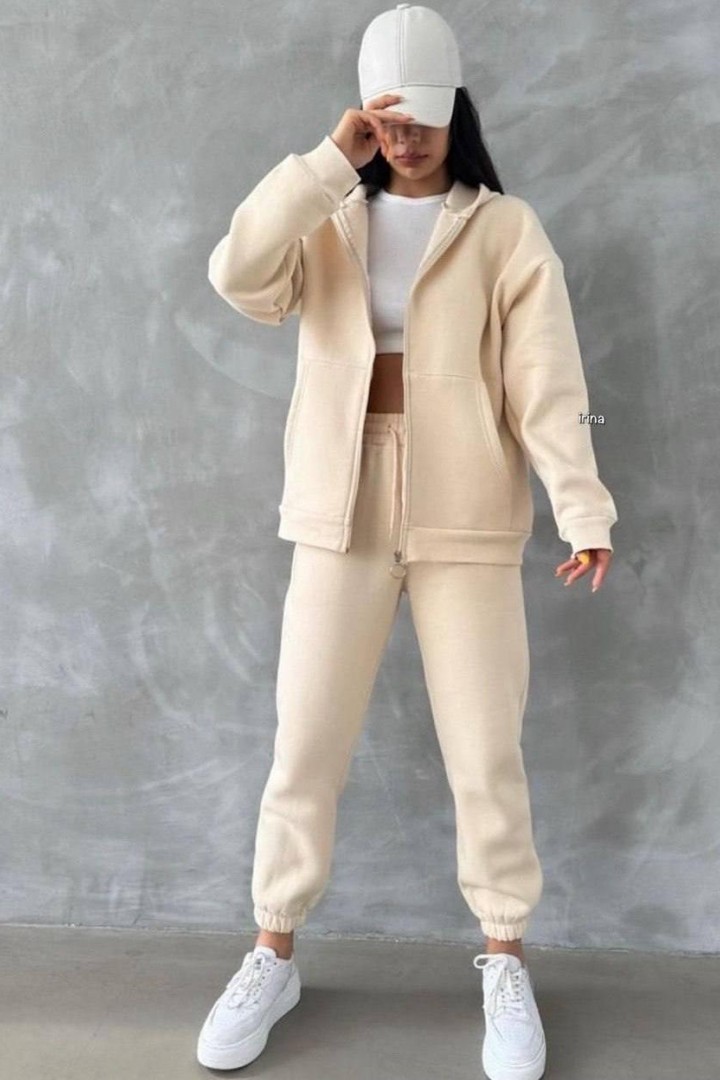 Женский однотоный костюм  IPO-621A450