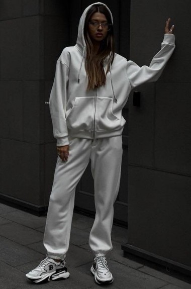 Женский однотоный костюм  IPO-621A450