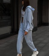 Женский однотоный костюм  IPO-621A450