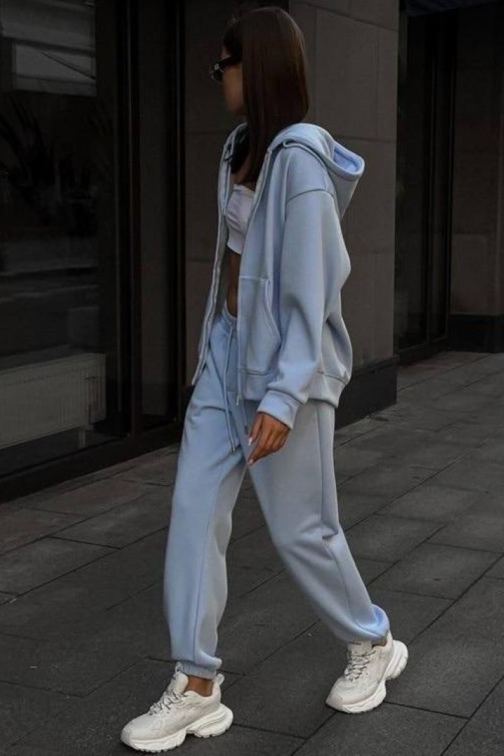 Женский однотоный костюм  IPO-621A450