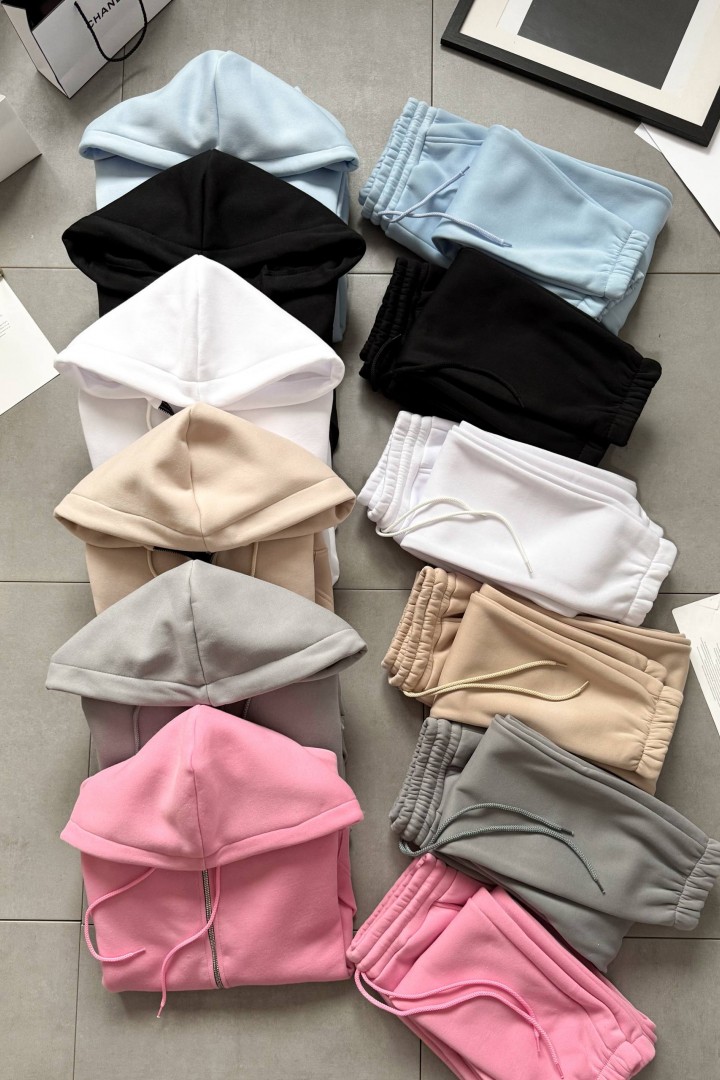 Женский однотоный костюм  IPO-621A450