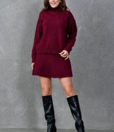 Костюм с юбкой  AMU-7777A899