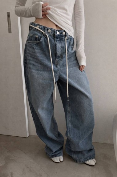 Широкие  джинсы  JK-7733A1200