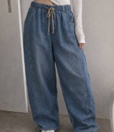 Джинсы на резинке JK- 01015A499