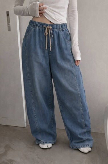 Джинси на резинки JK- 01015A499 