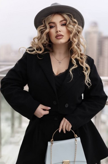 Короткий пиджак кашемировый YM-7130.2A19