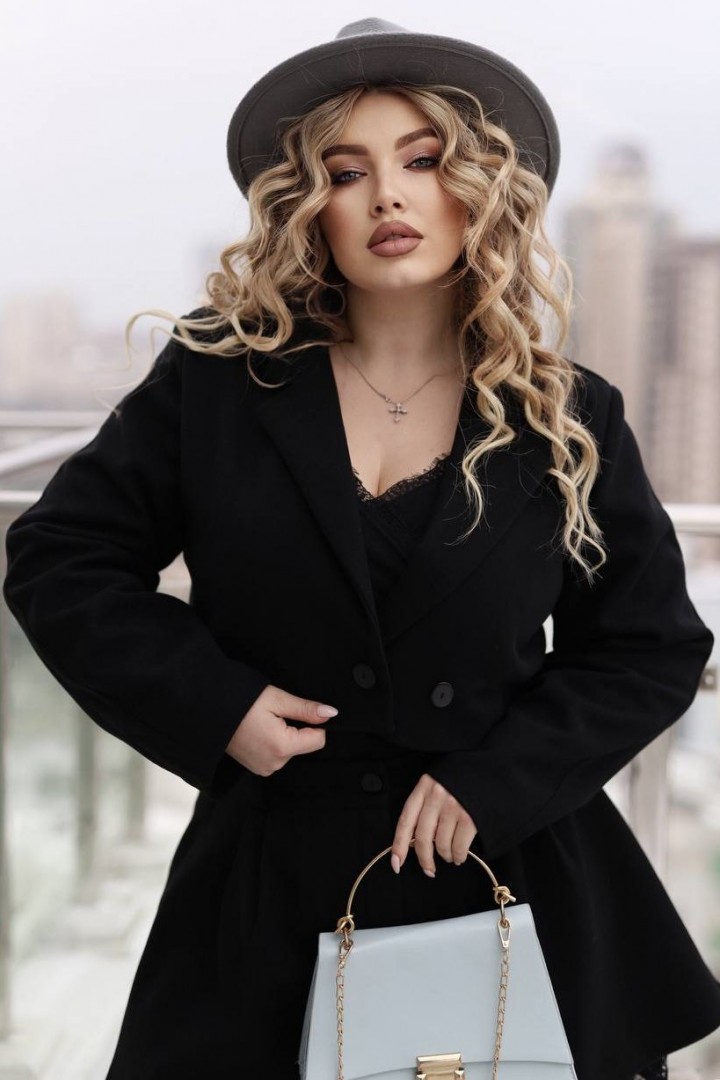 Короткий пиджак кашемировый YM-7130.2A19