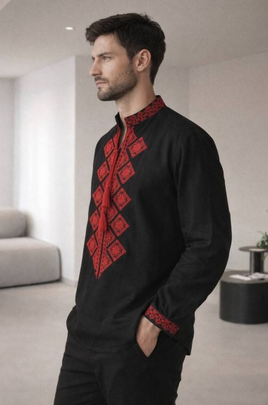 Вышиванка мужская AMU-5013A799 Вышиванка мужская AMU-5013A799