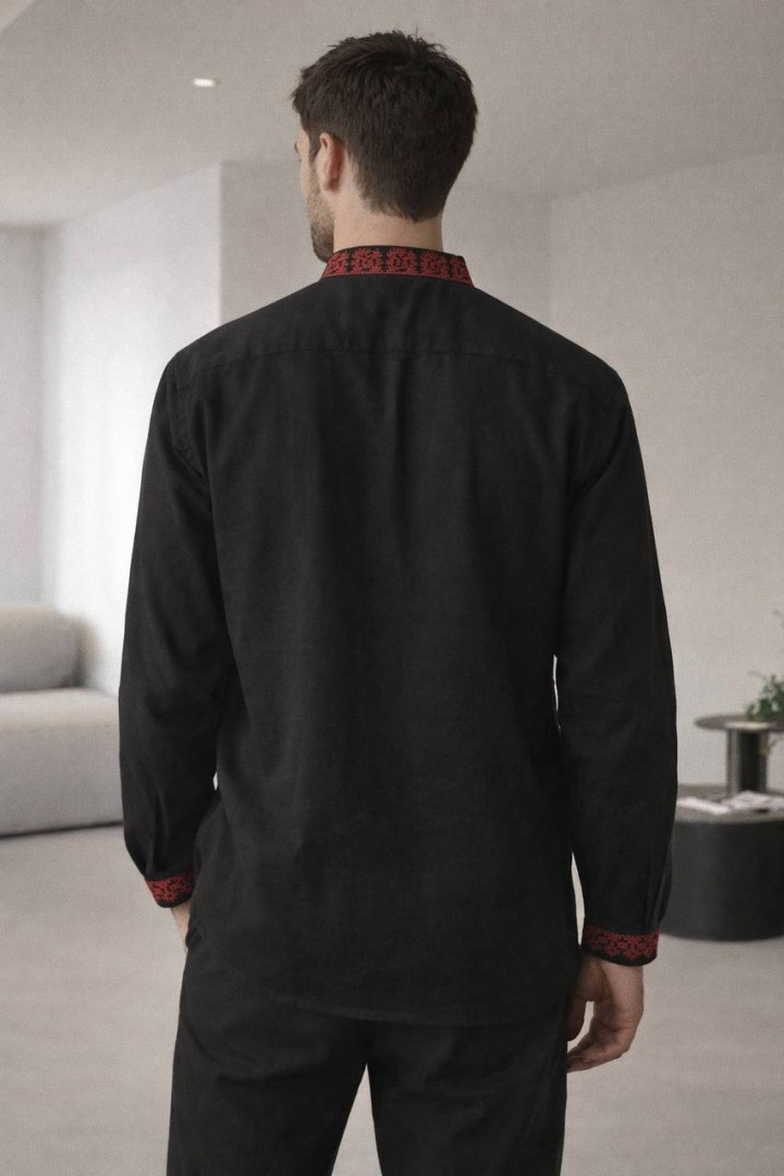 Вышиванка мужская  AMU-5013A799