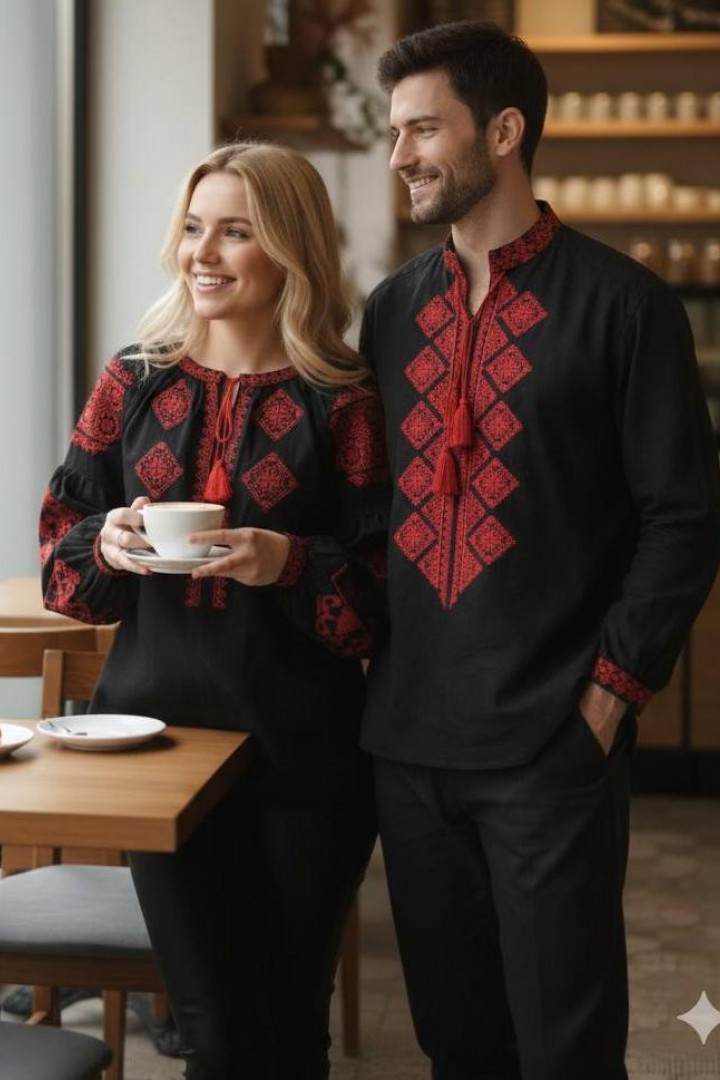 Блуза вышиванка  женская AMU-6220A799