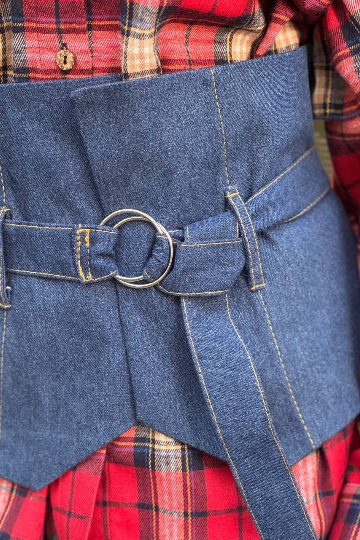 Джинсовый корсет   BAV-2606A490