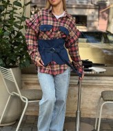 Джинсовый корсет   BAV-2606A490