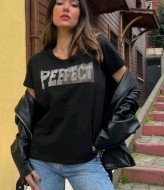 Футболка со стразами   ZAB-1116A220