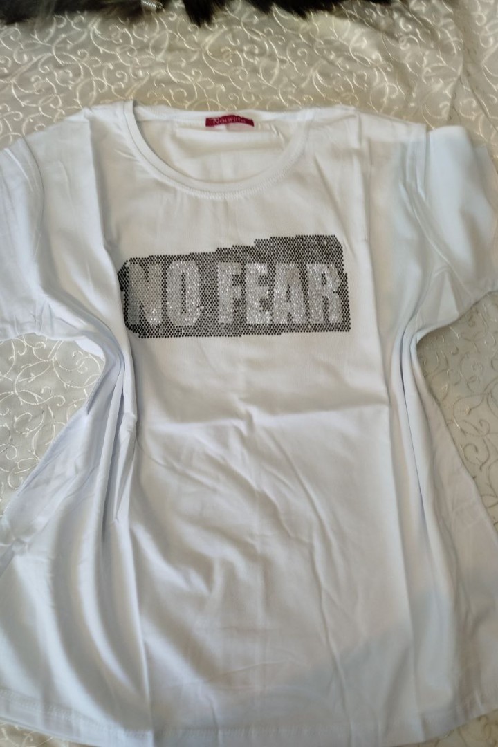 Футболка со стразами   ZAB-1116A220