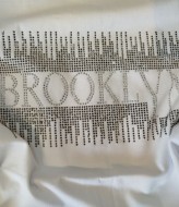 Футболка со стразами   ZAB-1116A220