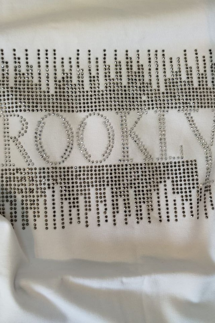 Футболка со стразами   ZAB-1116A220