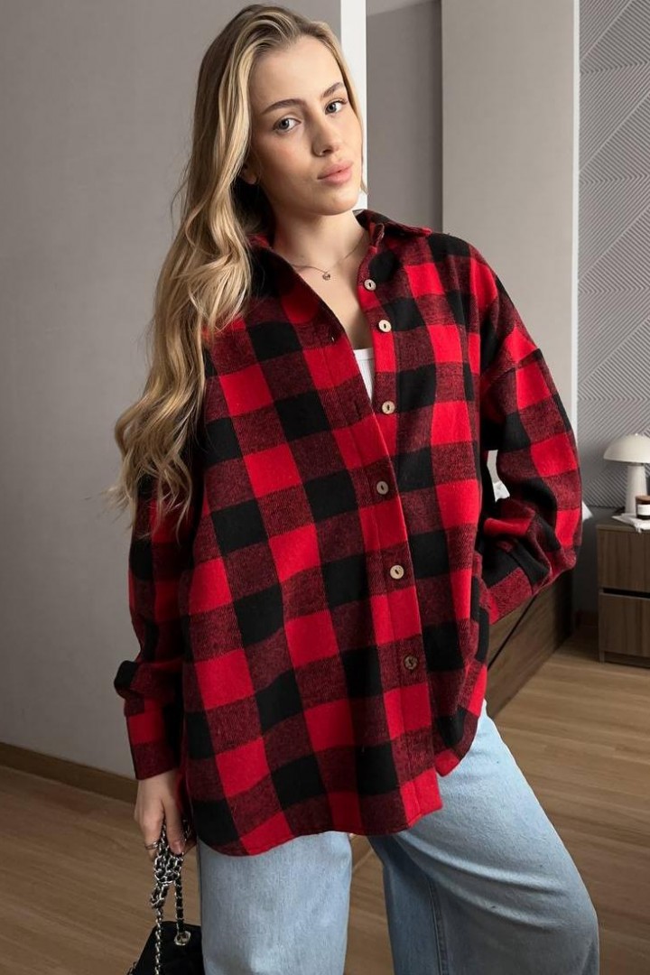 Рубашка оверсайз  FL-2131A500