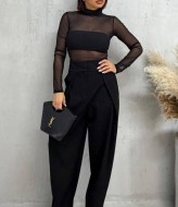 Брюки со складками  JW-409A420