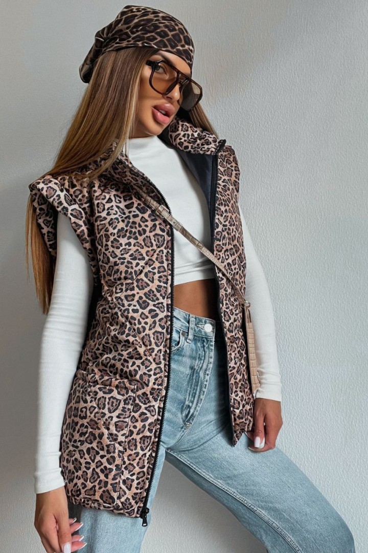 Жилетка с капюшоном  MB-55A700