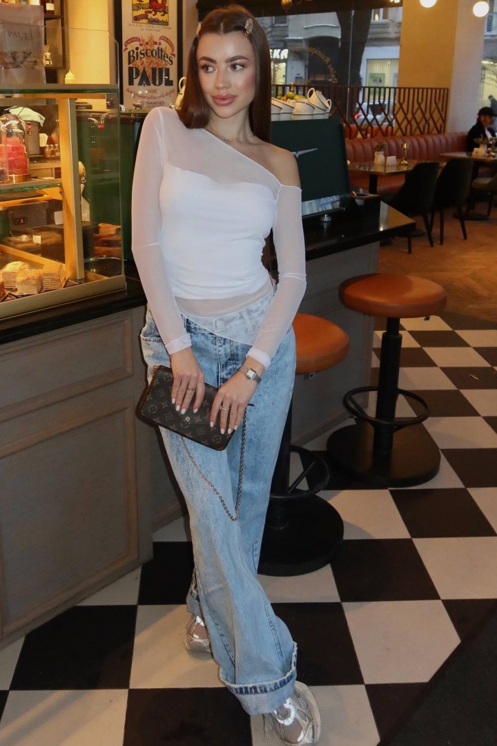 Лонгслив сетка  семетричного кроя  HOU-407A280