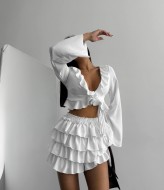 Комплект топ с шортиками  HOU-373A500