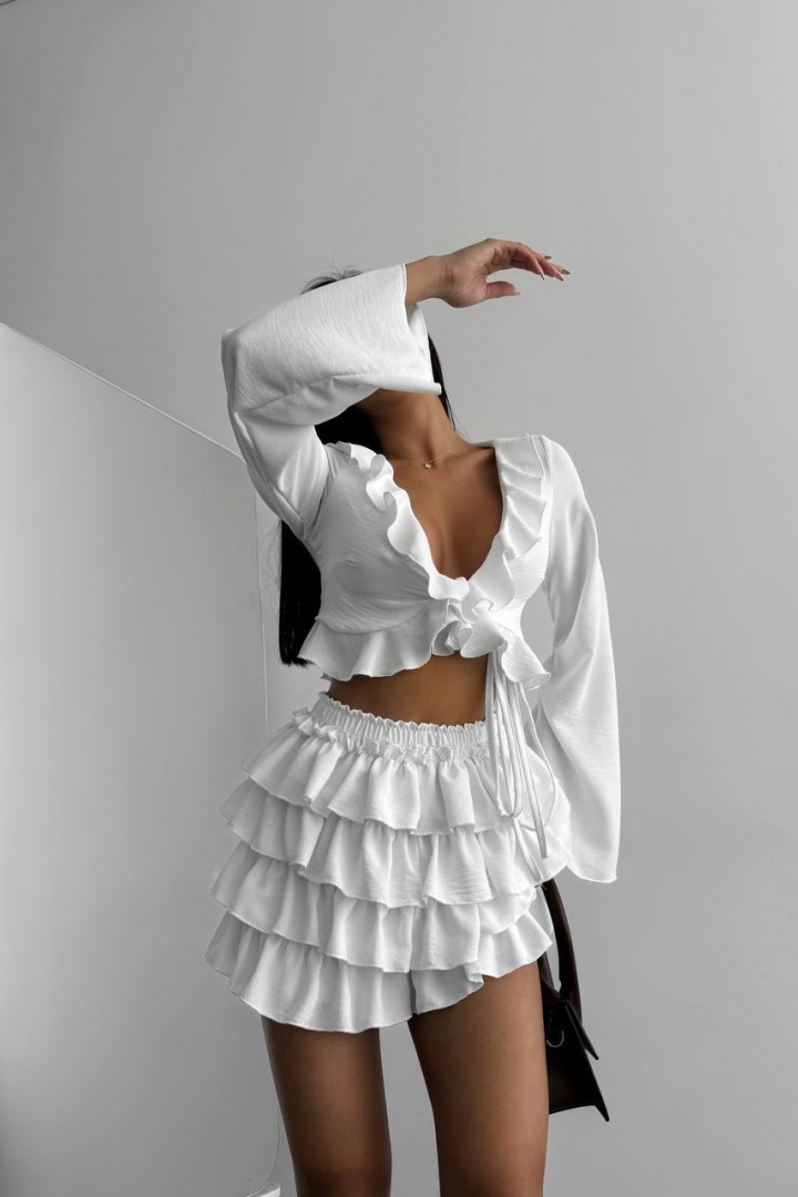 Комплект топ с шортиками  HOU-373A500