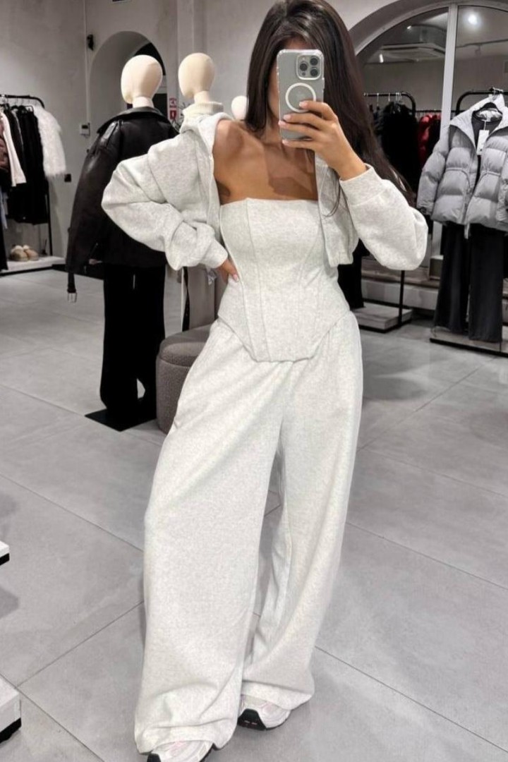 Брючный костюм с топом  SF-5710A850