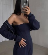 Брючный костюм с топом  SF-5710A850