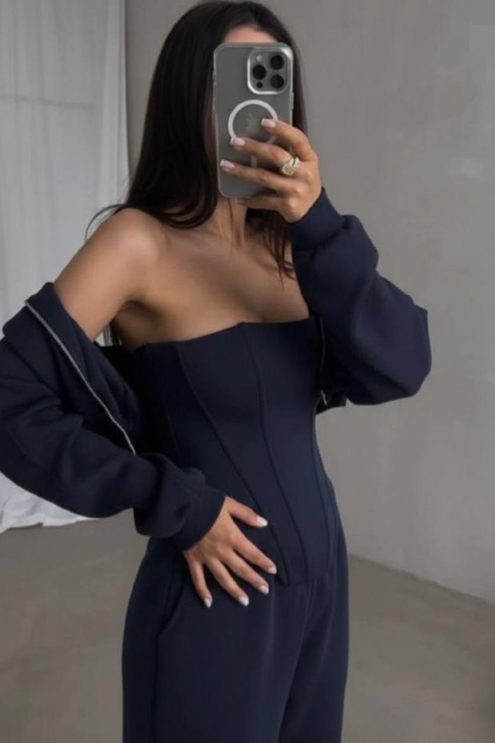 Брючный костюм с топом  SF-5710A850