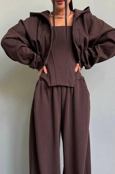 Брючный костюм с топом  SF-5710A850