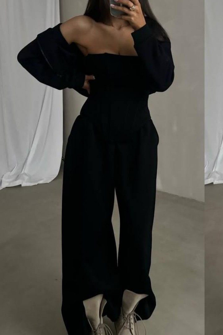 Брючный костюм с топом  SF-5710A850