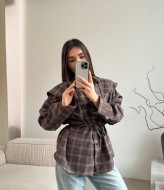 Сорочка з баскою ANM-422A580