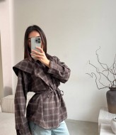 Сорочка з баскою ANM-422A580