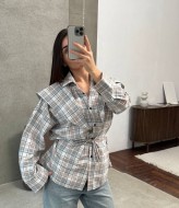 Сорочка з баскою ANM-422A580